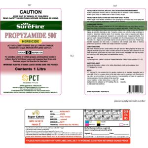 Surefire Propyzamide 500 SC (500g/L PROPYZAMIDE)