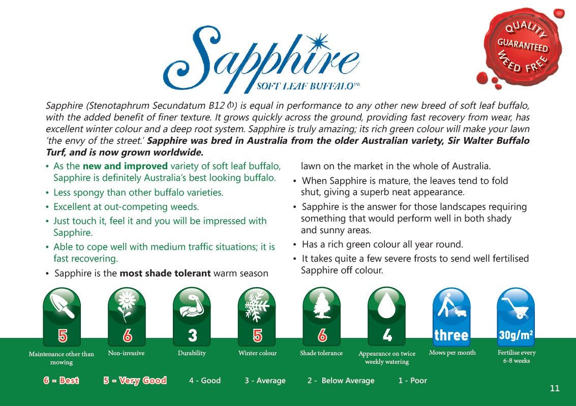 Sapphire Soft Leaf Buffalo - Image 4